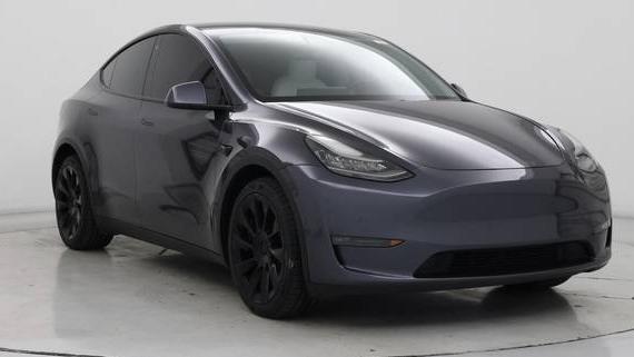 TESLA MODEL Y 2021 5YJYGDEE5MF070191 image
